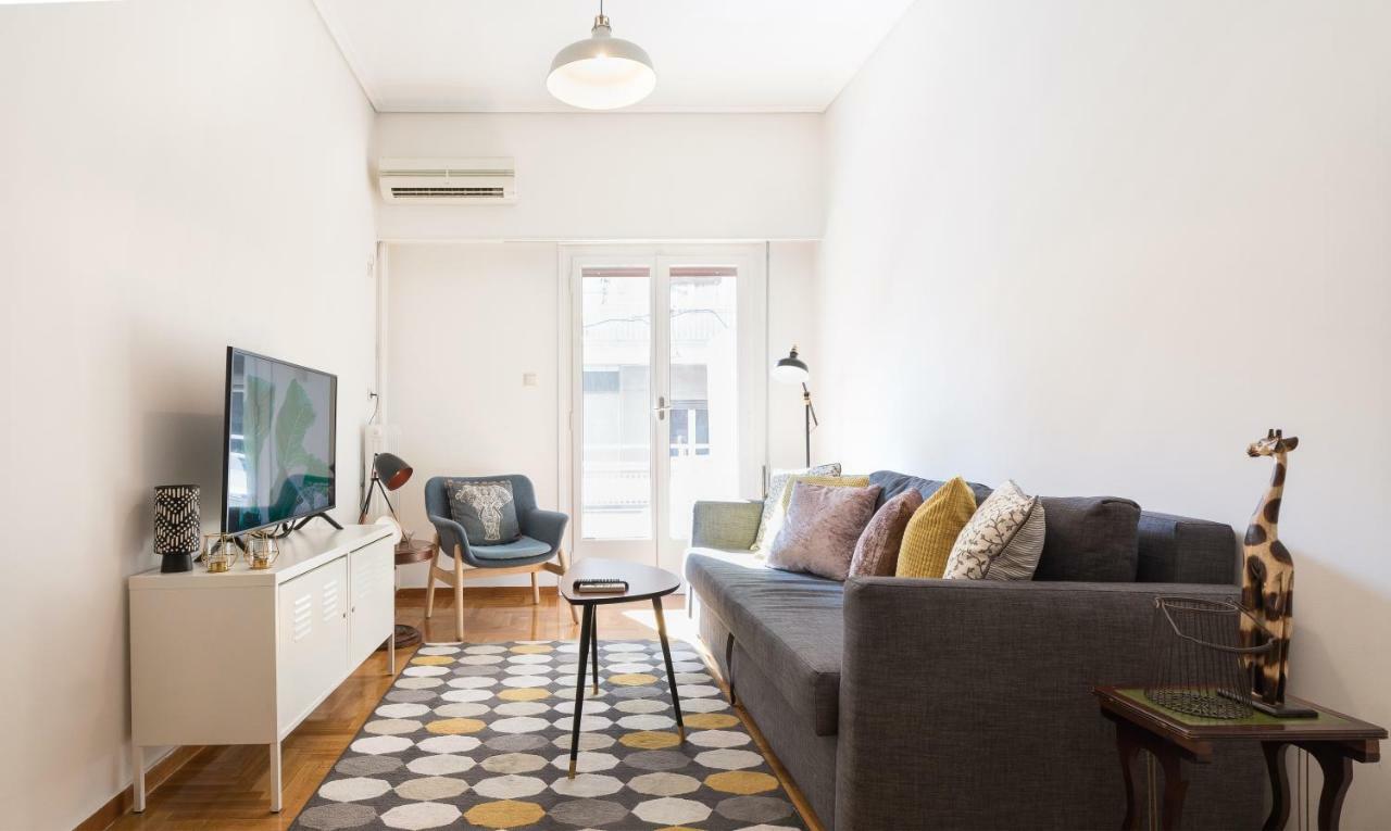 1 Km From The Acropolis 1 Bedroom Apt Netflix And Washing Machine Athen Eksteriør bilde